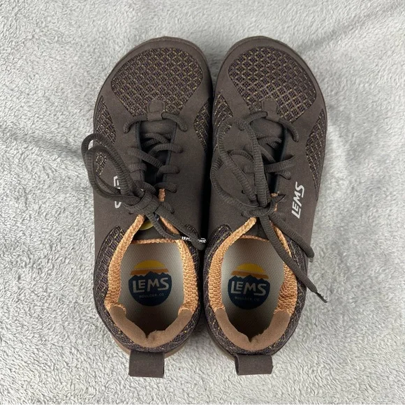 LEMS Primal 2 Minimalist Barefoot Shoes Womens 9.5 Mens 8 Brown Sneaker - Picture 8 of 10
